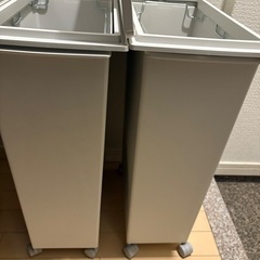 無印良品 ゴミ箱 30リットル×2の画像