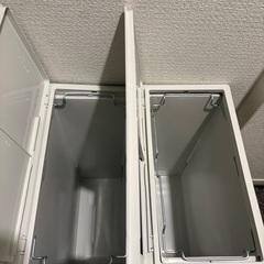 無印良品 ゴミ箱 30リットル×2の画像