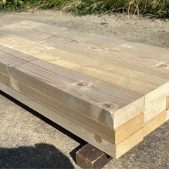 デッキ材A【1枚130円】12枚　DIY 　ウッドデッキ　ステップ　棚板の画像