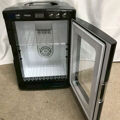 【北見市発】ベルソス VERSOS 25L冷温庫 VS-404WH/BK 25L 黒 一人暮らし (E3566nthYM)の画像