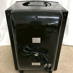 【北見市発】ベルソス VERSOS 25L冷温庫 VS-404WH/BK 25L 黒 一人暮らし (E3566nthYM)の画像