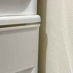 ニトリ　衣装ケース　木目調天板チェスト5段の画像