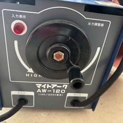 アーク溶接機　面付きの画像