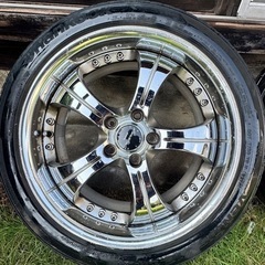 225/45ZR18ワークスホイル4本の画像