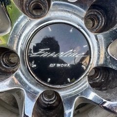 225/45ZR18ワークスホイル4本の画像