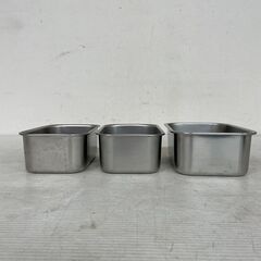 バット ステンレス製 18-8 5点 セット 深型組 厨房 厨房機器 店舗用品  調理器具 キッチン用品 業務用 まとめ まとめ売り A0128の画像