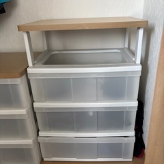 チェスト２個セットの画像
