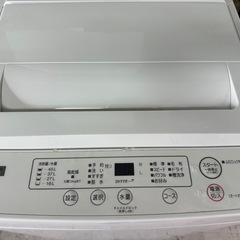 YAMADA SELECT 2021年製　全自動洗濯機5kg YWM-T50H1の画像