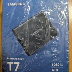 早いもの勝ち 【新品】Samsung T7 4TB 外付けSSD