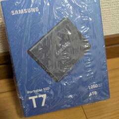 早いもの勝ち 【新品】Samsung T7 4TB 外付けSSDの画像