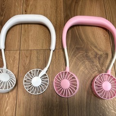首かけ扇風機セットの画像