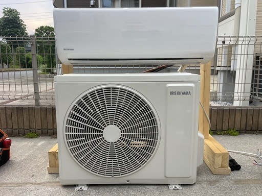 取り引き終了！　　　　　　　　　　　 アイリスオーヤマエアコン2021年式　2.2kw