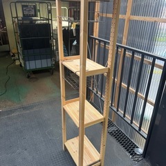 IKEA木製の棚の画像