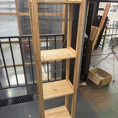 IKEA木製の棚の画像