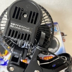 首振り式車用扇風機　　　　　　　　　　　の画像