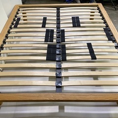MUJI 無印良品 ダブル ベッドフレーム 札幌市白石区の画像