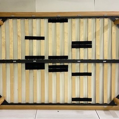 MUJI 無印良品 ダブル ベッドフレーム 札幌市白石区の画像