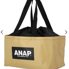 《タグ付き新品・未開封》ANAP ◆ レジカゴバッグ ◆ エコバッグ 買い物バッグ トートバッグの画像