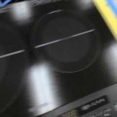 アイリスオーヤマ 2口IHコンロ IHK-W13-B 2021年製の画像