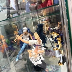 ワンピース　ドラゴンボールフィギュアの画像