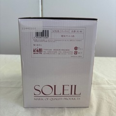 SOLEILの電気ケトル　SL-46 未使用品の画像