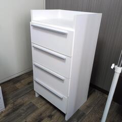 洗面所収納　ランドリーチェストの画像