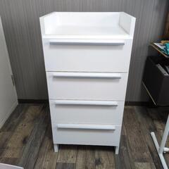 洗面所収納　ランドリーチェストの画像