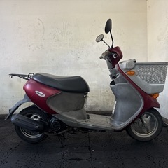 SUZUKI スズキ レッツ4バスケット CA43A FIインジェクション  低燃費の4サイクル原付バイク 部品取りジャンク品 福岡市内発 全国陸送可能の画像