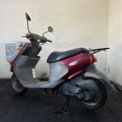 SUZUKI スズキ レッツ4バスケット CA43A FIインジェクション  低燃費の4サイクル原付バイク 部品取りジャンク品 福岡市内発 全国陸送可能の画像
