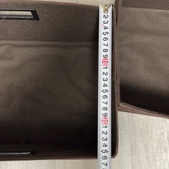 カラーボックス用　折りたたみ収納ボックス 3個セットの画像