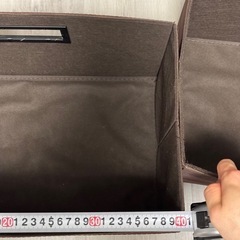 カラーボックス用　折りたたみ収納ボックス 3個セットの画像