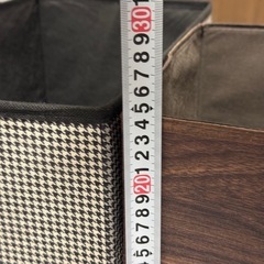 カラーボックス用　折りたたみ収納ボックス 3個セットの画像