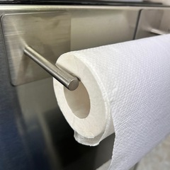 キッチンペーパーホルダー強力マグネット　　プッシュ式台所洗剤ホルダーの画像