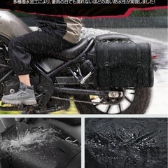 ★新品★バイク サイド バッグ 小物入れ 15L 防水 撥水 フロント シートバッグの画像