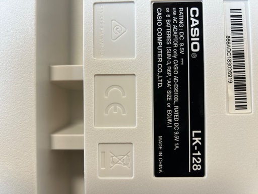 CASIO LK-128 61鍵電子キーボード　17年製 Amazon | CASIO(カシオ) 61鍵盤 電子キーボード LK-128 [光