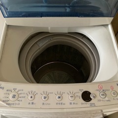 洗濯機取り引き中の画像
