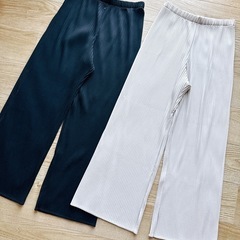 【お譲り先決定】ユニクロ　Theory コラボワンピース　/ ユニクロ　パンツ　お譲りしますの画像