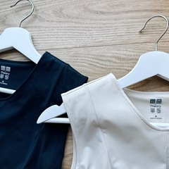 【お譲り先決定】ユニクロ　Theory コラボワンピース　/ ユニクロ　パンツ　お譲りしますの画像