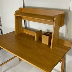 ACTUS アクタス 学習机 THEO デスク シェルフ 椅子 札幌市白石区の画像