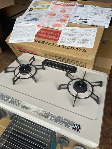ガスコンロ　リンナイ　KGM33NBEL グリル付き