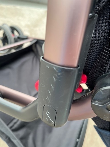 ベビーカー　Aprica　アップリカ　オプティアクッションプレミアム　サファイアブルー