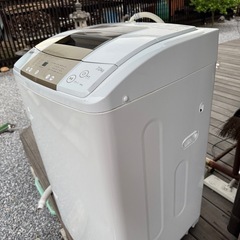ハイアール2017年製 全自動洗濯機 7.0kg ホワイト