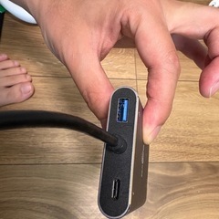 USB C to 2 HDMI アダプタの画像