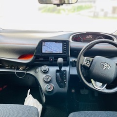 トヨタ シエンタX H27/9 DBA-NSP170G 95508 KM 無事故 ドライブレコーダー、ETC、バックカメラ7人乗りの画像