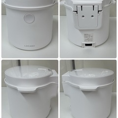 R672 ☀️ LOCABO 糖質カット炊飯器 5合炊き 21年製 JM-C20E ⭐ 動作確認済 ⭐ クリーニング済の画像