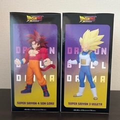 【人気セット】 ドラゴンボールダイマ 超サイヤ人3ベジータ 超サイヤ人4孫悟空　フィギュアの画像