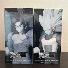 【人気セット】 ドラゴンボールダイマ 超サイヤ人3ベジータ 超サイヤ人4孫悟空　フィギュアの画像