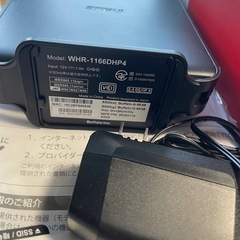 BUFFALO バッファロー WiFi 無線LAN ルーター WHR-1166DHP4美品の画像