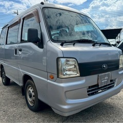 【支払総額15.8万円】h19年式サンバーバン車検令和9年8月機関良好 修復歴無し 内外装良好！タイヤバリ山♩の画像