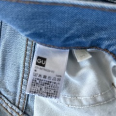 GU 水色デニムの画像